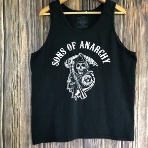 Sons of Anarchy Tank Top sz L SAMCRO guc